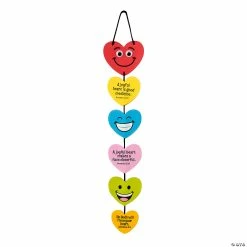 Religious Joyful Heart Mobile Craft Kit - Makes 12