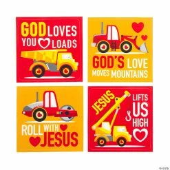 Religious Truck Valentine’s Day Sticker Exchange for 24