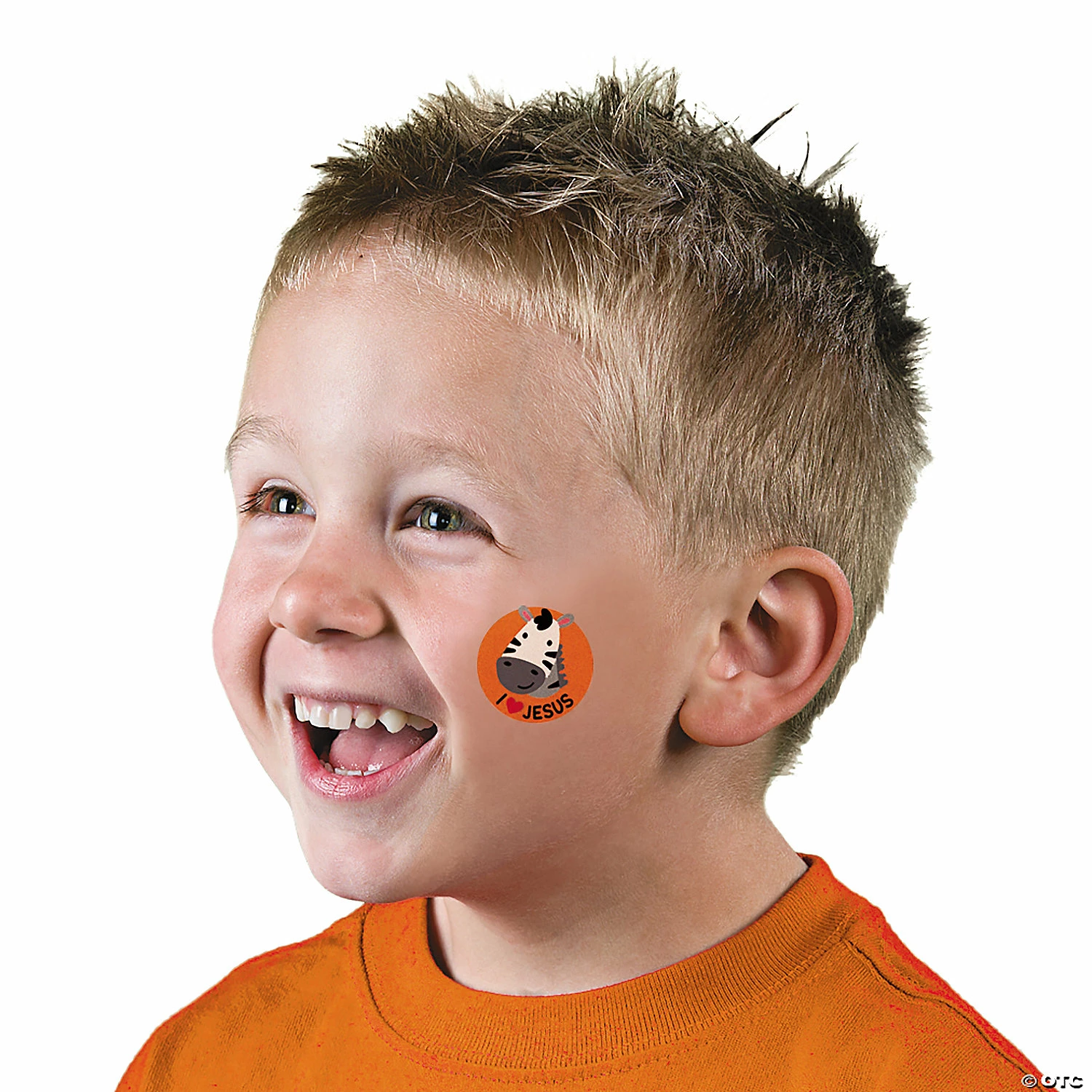 Religious Valentine Temporary Tattoos - 72 Pc. - Image 2