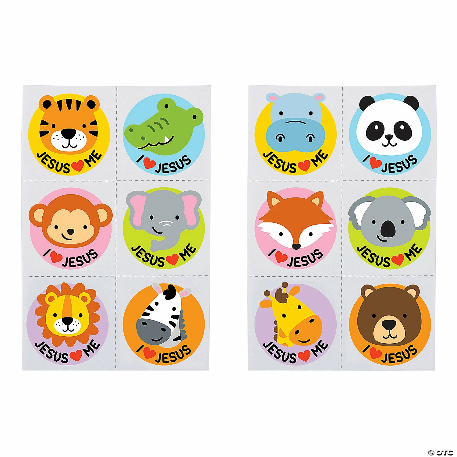 Religious Valentine Temporary Tattoos - 72 Pc.