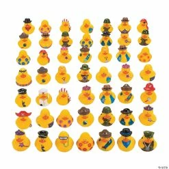 Rubber Ducks Assortment - 50 Pc.