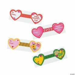 Self-Adhesive Valentine's Day Favor Tags - 24 Pc.