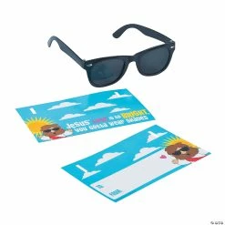 Sunglasses with Religious Valentine's Day Card - 12 Pc.