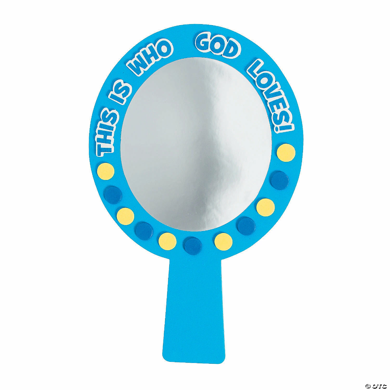 This Is Who God Loves Mirror Craft Kit- Makes 12