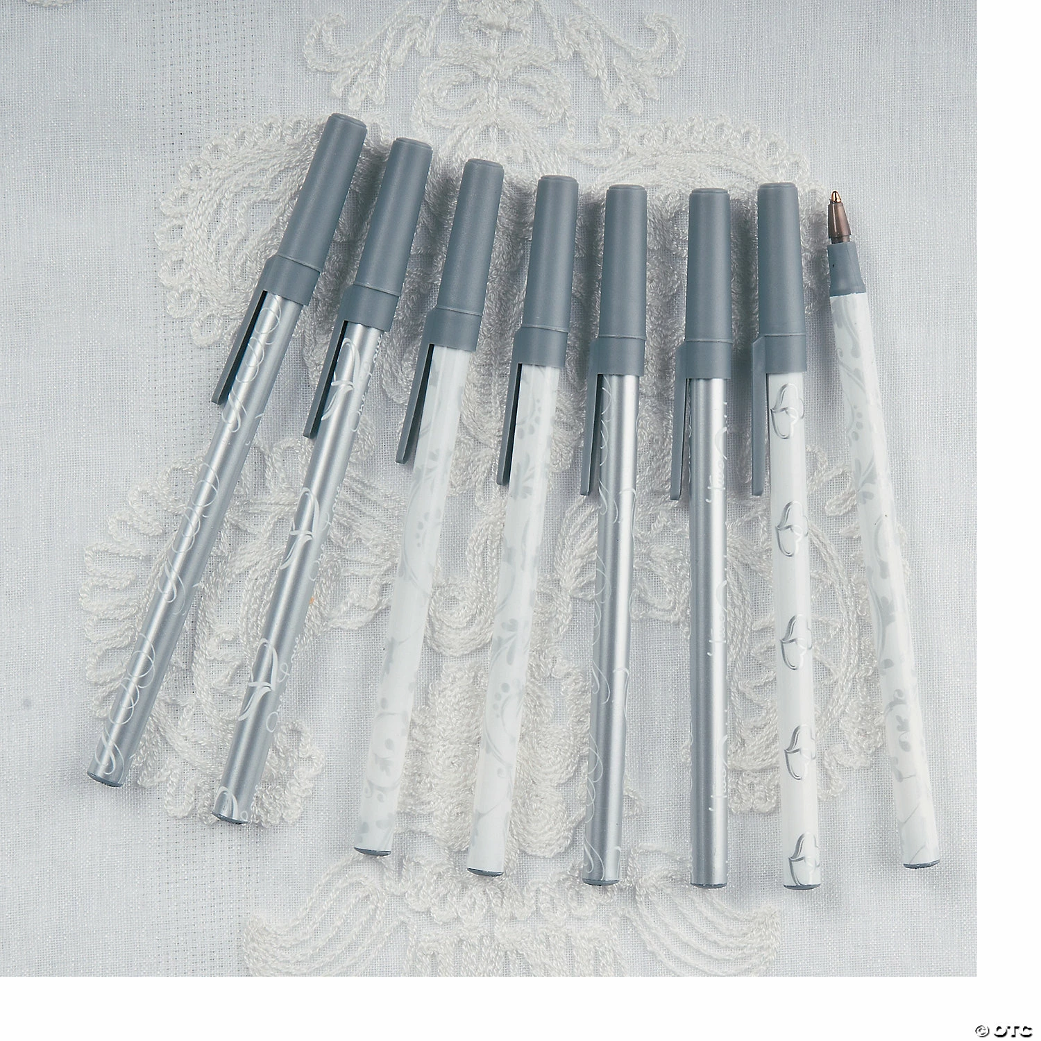 Two Hearts Stick Pens - 24 Pc. 4 Two Hearts Stick Pens - 24 Pc. - Image 2