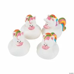 Unicorn Rubber Ducks - 12 Pc.