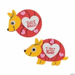 Valentine Armadillo Magnet Craft Kit