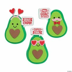 Valentine Avocado Magnet Craft Kit - Makes 12