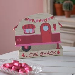 Valentine Camper Tabletop Sign