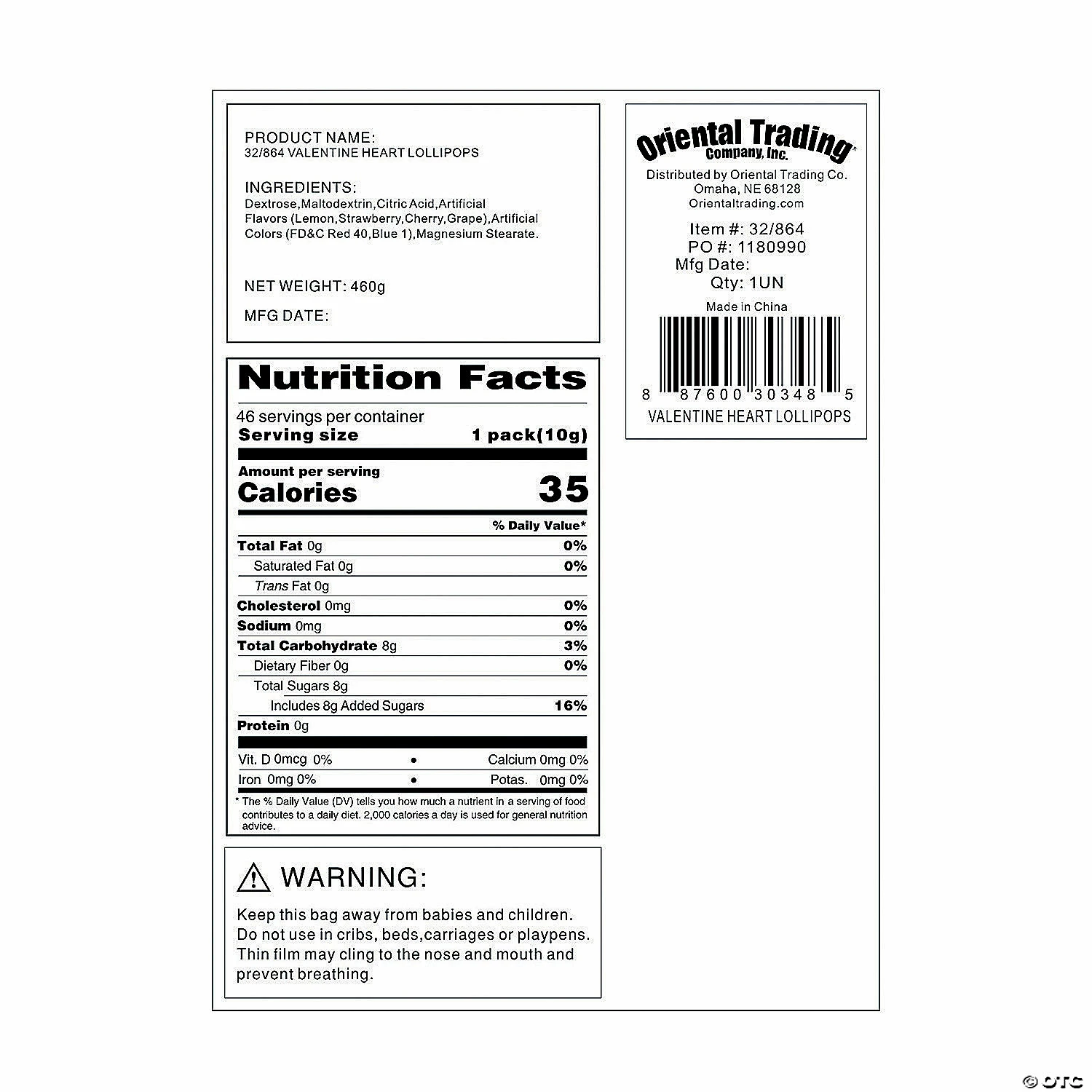 Valentine Conversation Heart Lollipops - 46 Pc. - Image 2