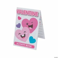 Valentine Fold-Up Activity Sheets - 24 Pc.