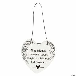 Valentine Friends Heart-Shaped Ornament