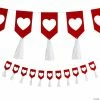 Valentine Heart Tassel Garland