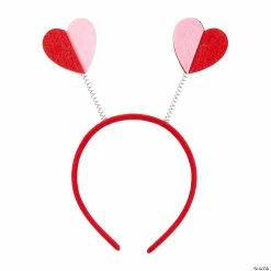 Valentine Hearts Head Boppers - 12 Pc.
