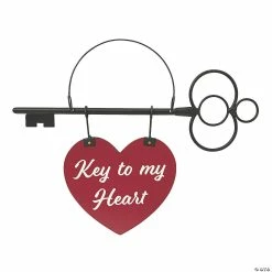 Valentine Key Heart Sign