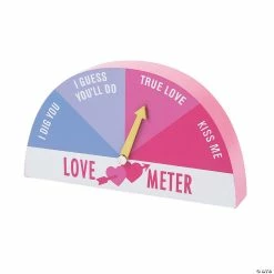 Valentine Love Meter Tabletop Sign