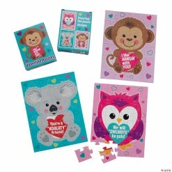 Valentine Mini Puzzles - 12 Pc.