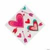Valentine’s Day Bright Hearts Paper Luncheon Napkins - 16 Pc.