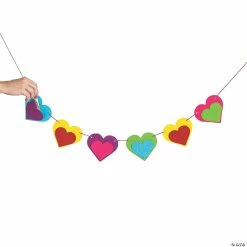 Valentine’s Day Countdown Garland - 2 Pc.