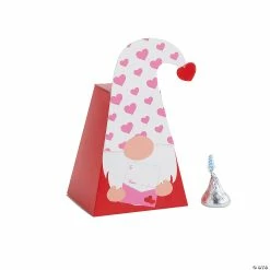 Valentine’s Day Gnome Treat Boxes - 12 Pc.