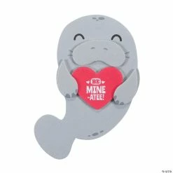 Valentine’s Day Manatee Magnet Craft Kit - Makes 12