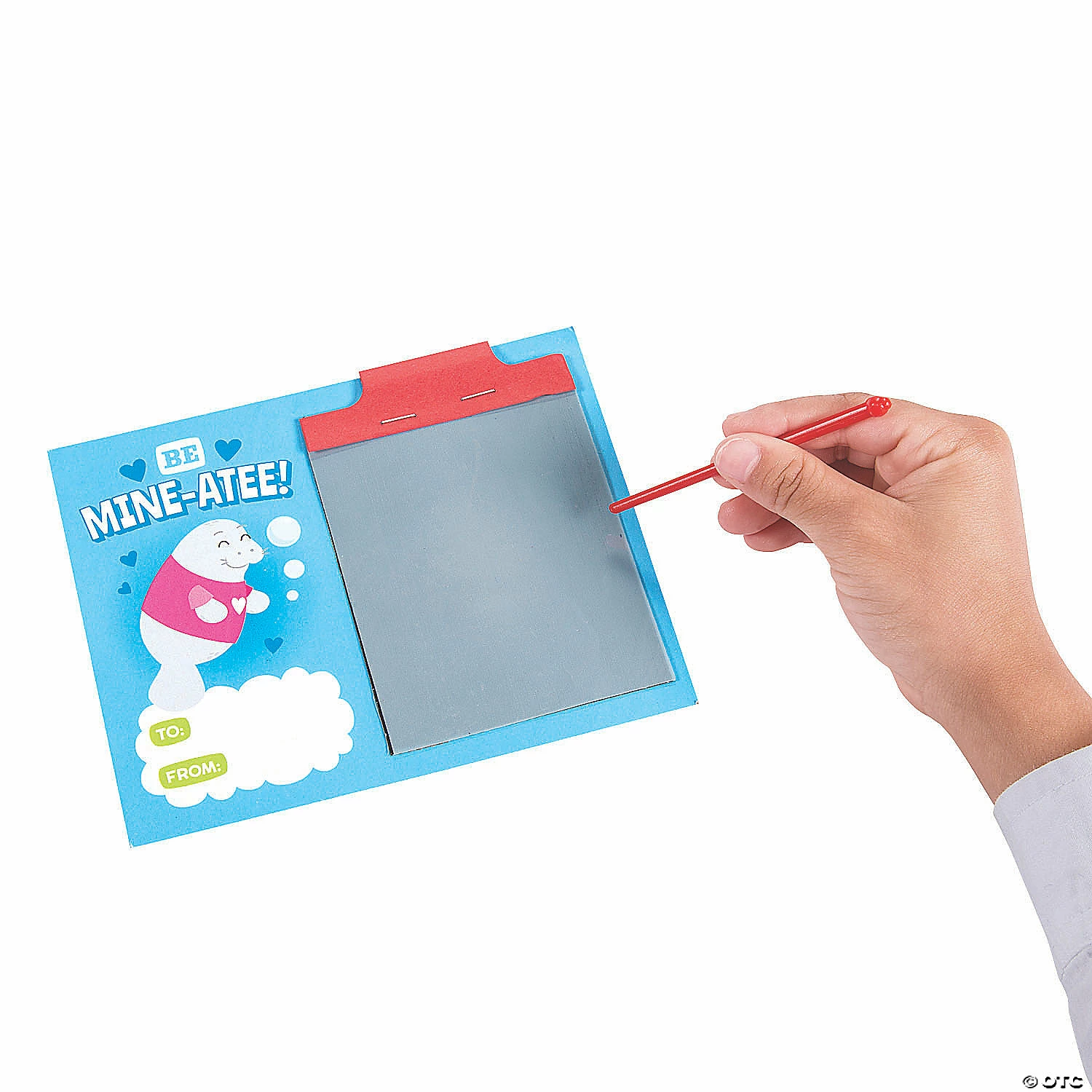 Valentine’s Day Sea Life Creatures Mini Magic Pads - 12 Pc. - Image 2