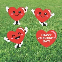 Valentine’s Day Yard Signs - 4 Pc.