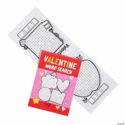 Valentine Word Search Activity Books - 24 Pc.