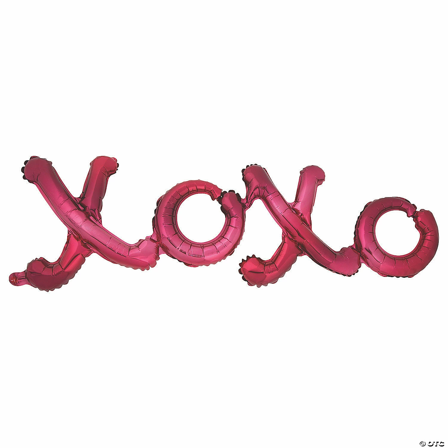 Valentine XOXO 38" x 10" Mylar Balloon Photo Prop