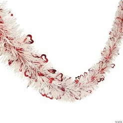 Valentine's Day Heart Tinsel Garland