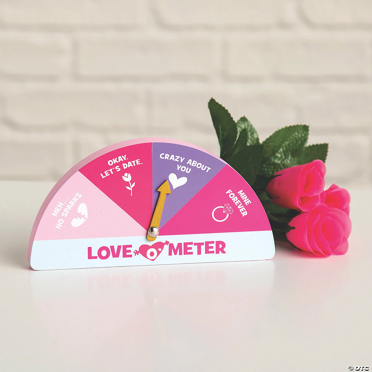 Valentine's Day Love-O’-Meter Tabletop Decoration - Image 2