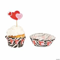 Wild For You Baking Cups with Picks - 100 Pc.